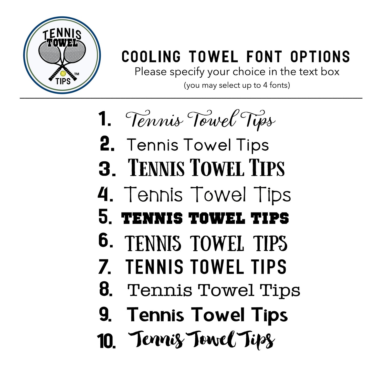 Totally Custom Cooling Towel - Bold Stripe Edition