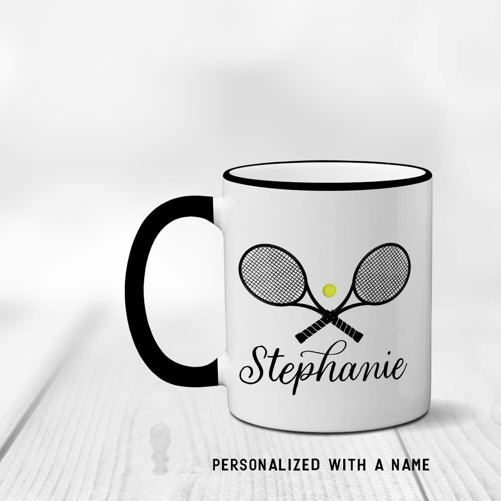 Tennis Player Mug with Quotes